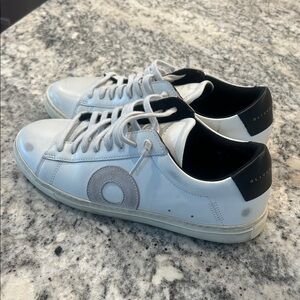 Oliver Cabell White and Black Women's Sneakers